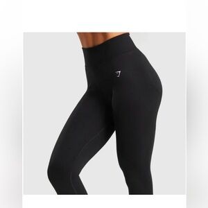 Gymshark Lift Contour Seamless Leggings, XL, NWT, Black, booty scrunch